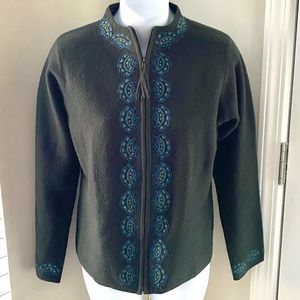 🌲Pendleton~Vintage Merino Wool Zip Up Jacket